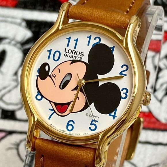 Vintage Disney x Lorus by Seiko Mickey Mouse Bobbing Eye Unisex Watch w Case main image 6